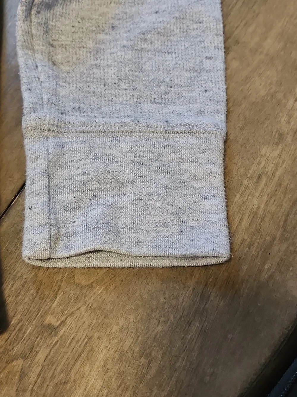 Light Heathered Banana Republic Crewneck Sweater - Grey